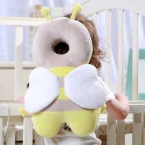 아기 머리 보호대 유아 머리쿵 방지 뒤통수 뒤쿵이 쿠션 범퍼 헬멧, 퍼플, 1개