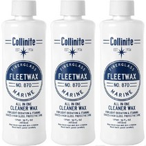 Collinite No. 870 Fleetwax 클리너 왁스 473.2ml(16온스) - 3팩