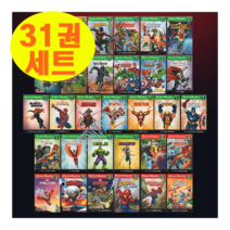 [이엔제이] 월드오브리딩 31권세트 시즌1(18권) 시즌2(13권) 어벤져스 영어책 마블 영어책 world of reading, 시즌1+2(31권)