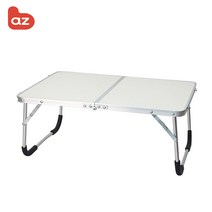 Laz 캠핑테이블 아웃도어 폴딩 테이블, 실버-C