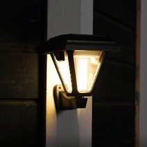 [애드크로스 홈쇼핑]태양광 충전 빛쎈 라이트 LED 야외등 정원등 말뚝형 벽걸이형 세트 자동 센서, 1세트, 주광색(흰빛)