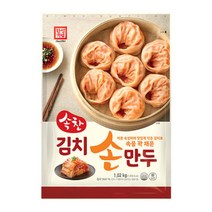 한성 기업 속찬 김치손만두 1020g x 1봉, 단품