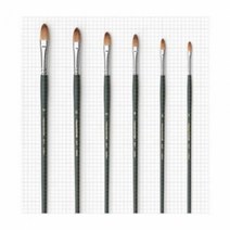 화홍 유화&아크릴 겸용붓 No.827(F) 18호, 단품