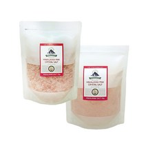 푸리오 히말라야 핑크솔트 굵은소금 1+ 고운소금 1, 2kg, 1세트