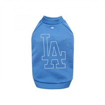 (정품)MLB 엠엘비 PET 빅로고 맨투맨 LA (BLUE), M