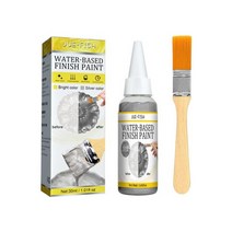 아크릴 물감 30ml 골드 메탈릭 조각상 색칠을 위해 퇴색하지 않는 방수 diy 손 옷, 은