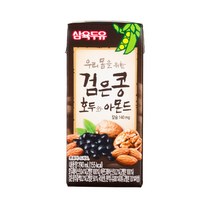 삼육두유 검은콩호두아몬드 두유, 190ml, 32개