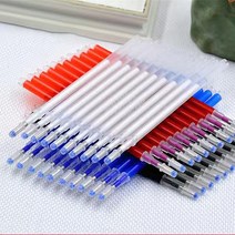 UNBAISER 열펜 고온 컬러펜슬 아이롱펜 재단용 자수펜 초크펜(100개입), 블랙, 1개