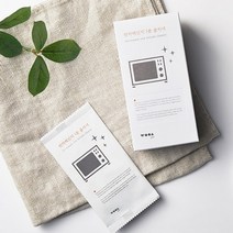 전자레인지 1분 청소 클리너 10매 + 사은품 앵그리마마 [전자렌지 다목적클리너], 1개