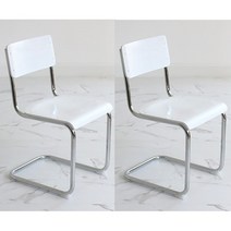 세스카1 체어 2p세트 (국내배송), 화이트, 1개