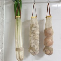 야채 보관 메쉬 그물 양파 보관 망 일자형 마늘