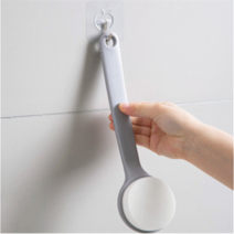 등로션바르기 등에 로션 등신기 바르고 약 샤워 브러쉬 바디 에멀젼 긴 손잡이 연모욕 세트, 10 회색 바르기 신기+투명 걸이