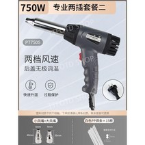 초음파 융착기 전문가용 자동차 범퍼 수리 용접 토치 플라스틱 용접기 실링기, 3 750W 플러그 2개  에어 노즐 2개 + 용접봉