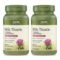 GNC 밀크씨슬 1300MG 120정 x 2개