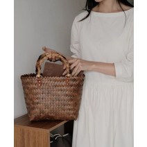 라피아백 라탄백 등나무 짚으로 짠 가방 대나무 가방 여성용