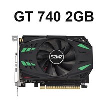 SZMZ-새로운 GeForce GT 740 그래픽 카드 4GB 2GB 1GB 비디오 디스플레이, 02 GT740 2GB