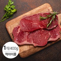 우목심(척아이롤) 슬라이스 컷팅 소고기, 1팩, 400g