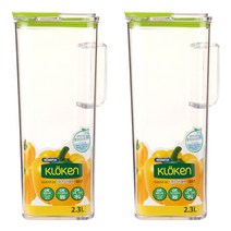 코멕스 청정물병 2p, Green, 2300ml