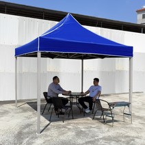 주차천막 차량천막 코스트코 조립식 천막 옥외 광고 카키색 네 다리 우산 텐트 캐노피, 동키콩 다크 그린의 3x3 볼드 버전
