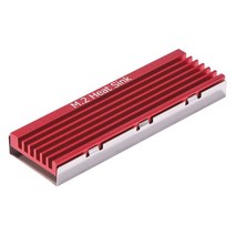 nvme ssd 라디에이터 알루미늄 방열판 냉각 패드 ngff m.2 2280 솔리드 스테이트 하드 디스크 열 냉각기 과거 pcie m2 ssd, 레드 ssd 라디에이터
