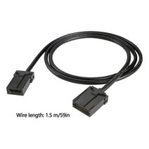 자동차 HDTV 케이블 고화질 호환 E 타입 A 컨버터 멀티미디어 모형 용 1.5m, 02 HDMI A Female