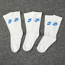 Nike 남녀공용 엘리트 농구 양말 가을 겨울 중간 높은 튜브 스포츠 양말 SK0110, L  [42-46] 사계절