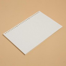 1+1 26공 바인더 노트 속지 60매 B5 모눈 그리드 리필속지, 1+1)2개