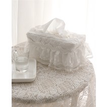 화이트레이스 티슈커버