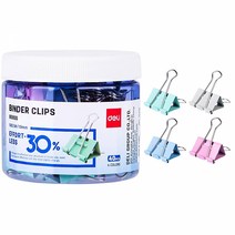 델리 이지 더블클립 소형40개 중형48개 초대형12개, 중형(25mm)-48개