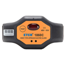 손목형 활선 경보기 이리듐 ETCR 검전기 경보 테스터, ETCR1880 (1kV~500kV)안전벨트캡