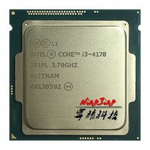 인텔 코어 i3-4170 i3 4170 3.7 GHz 듀얼 쿼드 스레드 CPU 프로세서 3M 54W LGA 1150