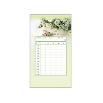 연간 스노우 회비 헌금봉투 (7310 월별 1속 20매)