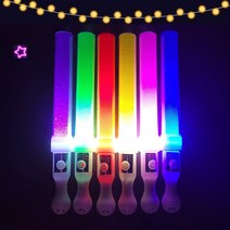 도매파티 야광 LED 파티 용품, 1개, 24-3 LED 막대 응원봉 핑크색_GCU64