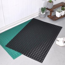 음식점 생고무 먼지털기 현관매트 60x90 현관용 학교 출입구매트 가게매트 논슬립매트, 1개, 블랙