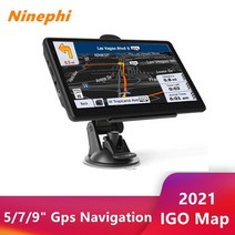 7inch 네비게이터 세트 hd gps 네비게이터 자동차 트럭 8gb igo 맵 자동차 교통 경보 트럭 네비게이션 hi-fi fm 실용 금고, 9, 북미 지도