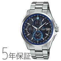 OCEANUS 오시아나스 OCW-T2600-1AJF 카시오 CASIO 전파 솔라 티타늄 밴드 맨즈 손목시계 월드 타임