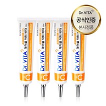 닥터비타 맑은피부 생기충전 보습력 집중케어 순수 비타민 C 크림 30ml, 4개