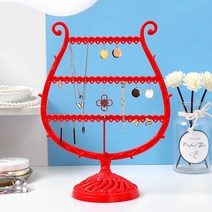 보석함 귀금속 보관함 사슴 귀걸이 목걸이 반지 펜던트 팔찌 주얼리 디스플레이 스탠드 트레이 나무 스토리