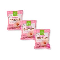 풀스쿡 글레이즈 두부도너츠 (50gX3) 브런치 홈베이킹 두부빵 간편간식 버터풍미, 19세트