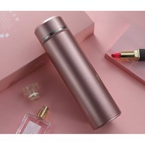 316 스테인리스강 진공 보온컵 직배 남녀 비즈니스 고급 선물 맞춤형, 로즈 골드, 500ml