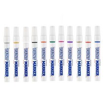 문화 페인트마카펜 4.5mm 1개입 마카펜 유성펜 유성마카 마킹펜, 1개, 하양