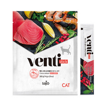 사조동아원 벤티 스틱 고양이 간식 14g, 참치 + 새우 혼합맛, 20개