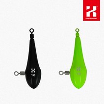 카즈미 신카아 멀티 봉돌 야광봉돌 블랙봉돌, 멀티블랙 40호(2개입), 1개