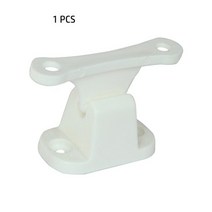 캠핑카제작부품 악세사리 도어 리테이너 키트 흰색 플라스틱 t 모양 메인 도어 스톱 리테이닝 캐치 홀더 cdr7 for caravan or motorhome 자동차 부품 액세서리