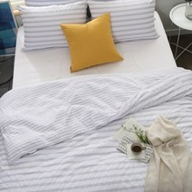 순면 시어서커 디바 이불커버세트 슈퍼싱글 (160x210)