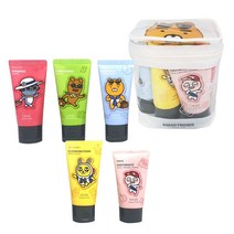 [ INC ] KaKao Friends 여행용 5종세트/ 세면도구/ 파우치세트 CO001050, 아이엔씨쿠팡 kakao여행용세트