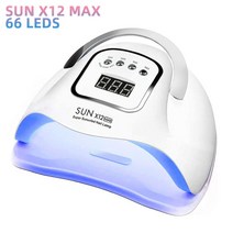 2GIDA 네일아트드라이어 LED 네일 램프, 3.SUN X12 MAX White - UK plug