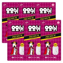 오너클랜 [요요쉬] 배변패드 프리미엄 50매 * 6개 묶음 (총 300매), 50개입