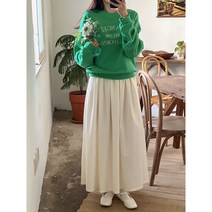 *데일리템* 스프링 러블리 원피스 셔링 루즈핏 빅사이즈 레이어드 원피스 (4color)