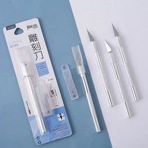 PVC 커팅 매트 A4/A5 데스크 패드 패치 워크 커트 내구성 DIY 수제 도구 스크랩북 플레이트 아트 키트, [14] 1set carving knife